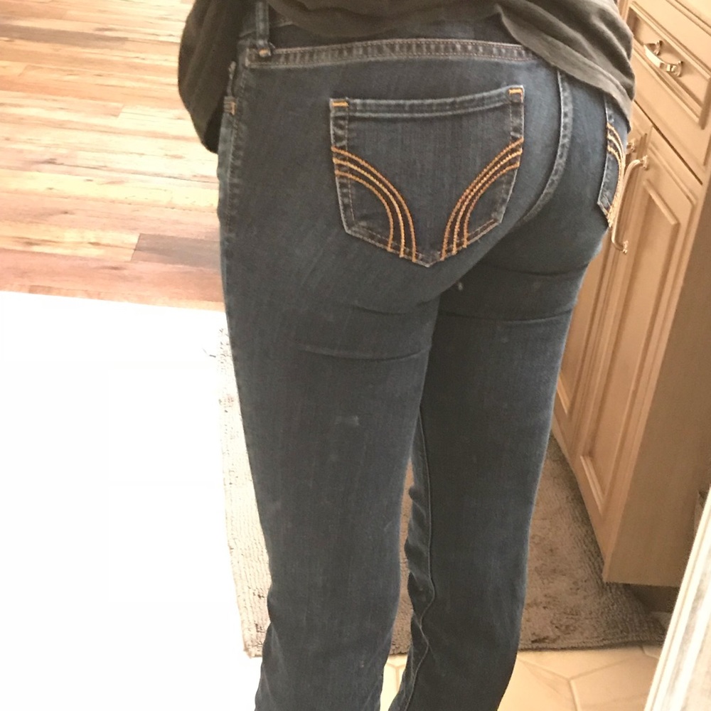 HOLLISTER STRAIGHT LEG SKINNY JEAN 😱❤️